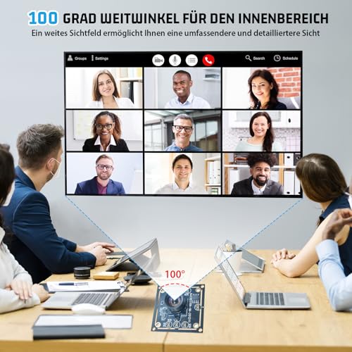 Módulo de cámara de 1280x720 píxeles con gran angular de 100 grados para capturar caras 2