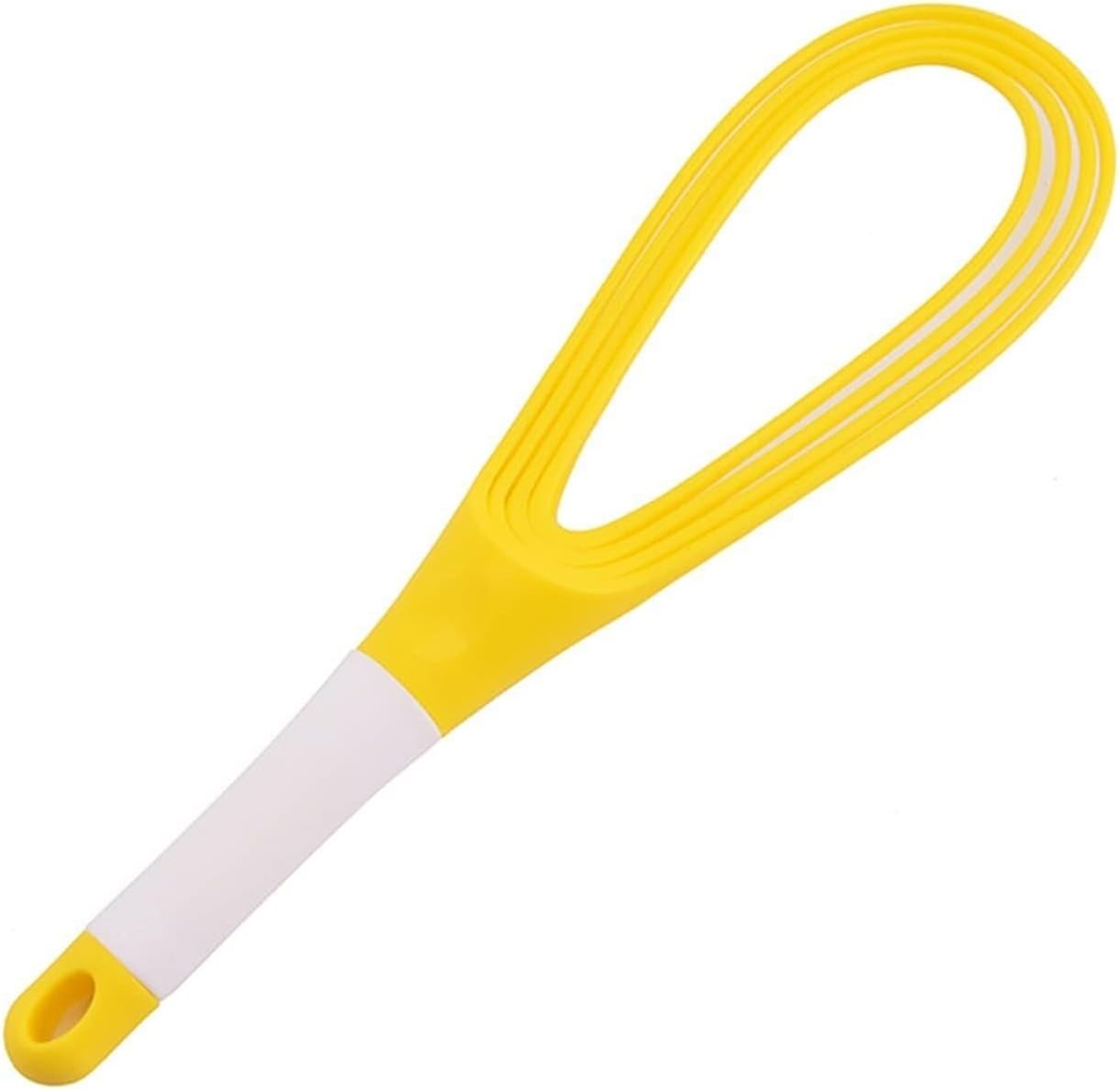 Hand Push Whisk - Kitchen Utensil for Blending,Whisk Rotary Manual Egg Beater Mixer Mini Plastic Kitchen Egg Whisk Baking Tool Egg Agitator Silicone Eco-Friendly Cooking(C)