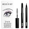 One Click Beauty b.Active 3-Piece Eye Kit, Longwear Makeup, The Jewel Tones