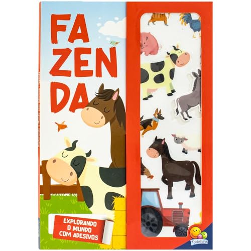 Explorando o Mundo com adesivos: Fazenda