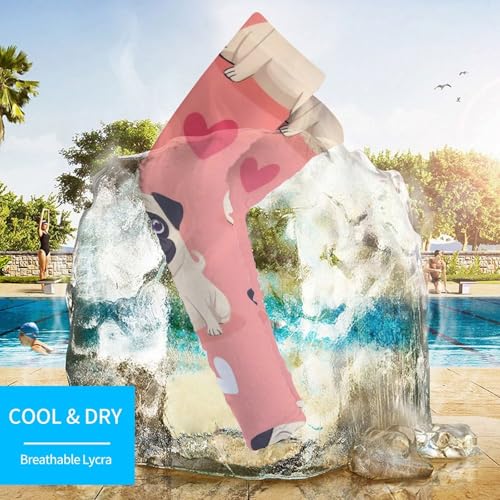 Sport Cooling Arm Sleeves Breathable Moisture Wicking Arm Sleeves For Women Men4