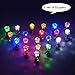 esonstyle 10 Pairs Bright Stylish Fashion LED Earrings Glowing Light Up Earrings Diamond Crown Ear Drop Pendant Stud Stainless Multicolor