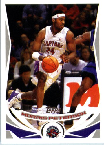 2004 05 Topps Basketball Card #182 Morris Peterson Toronto Raptors
