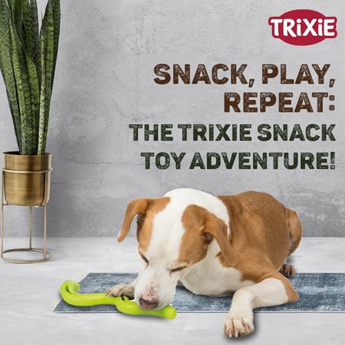 Image of Trixie Snack Crocodile TPR Treat Dispensing Dog Toy
