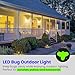 Feit Electric A19 Outdoor LED Bug Light, 60-Watt Equivalent, Non-Dimmable LED Light Bulb, E26 Medium Base, 120V, 22 Years Lifetime, Yellow, Pack of 1, A19/BUG/LED/BX