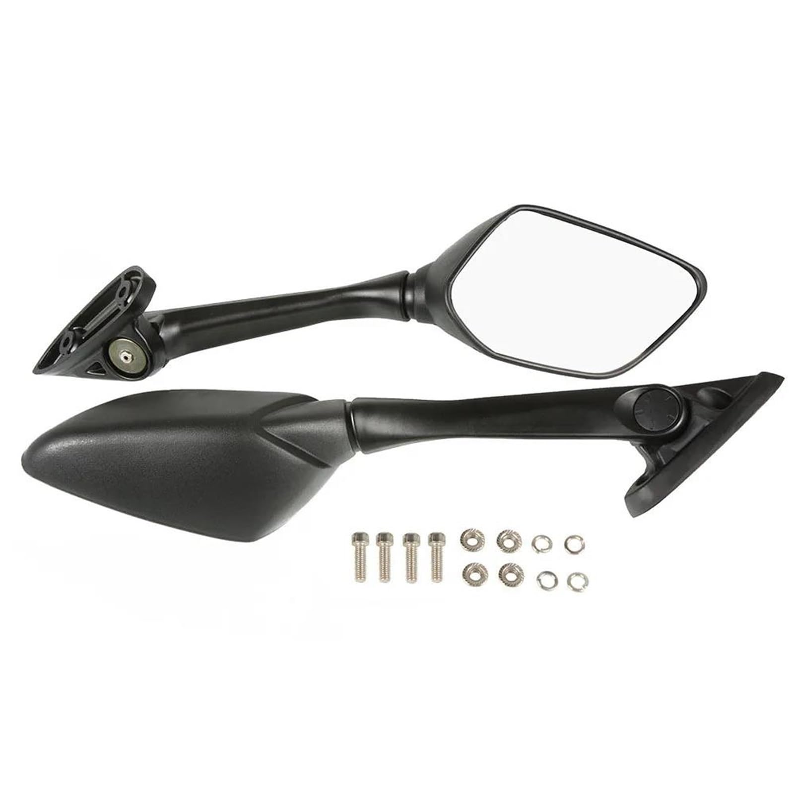 Espejos Moto Homologados Espejo Retrovisor Lateral Motocicleta Espejos Retrovisores Punto Ciego Para YZF R3 2015-2017 R25 2014-2016 YZF-R3 YZF-R25 Geevorks(Carbon fiber)