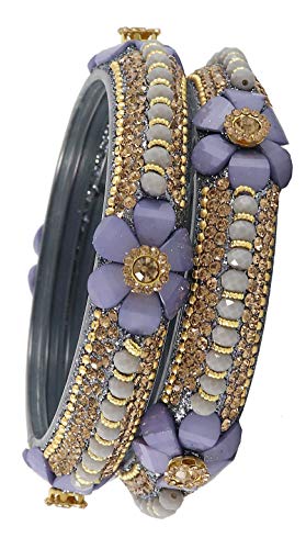 Image of NMII Viral Multi Colour Glass Bangles with Golden Ghungroo Charms & Stone Work For Women & Girls | Fancy Designer Glass Bangle | Traditional Chudi | Kanch Ki Churi | Stylish Ghungroo Bangle For Women