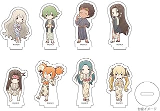 TV Anime SHAMAN KING 08 Hot Spring Version, Retro Art Illustration, Acrylic Petite Stand, 8 Piece Box