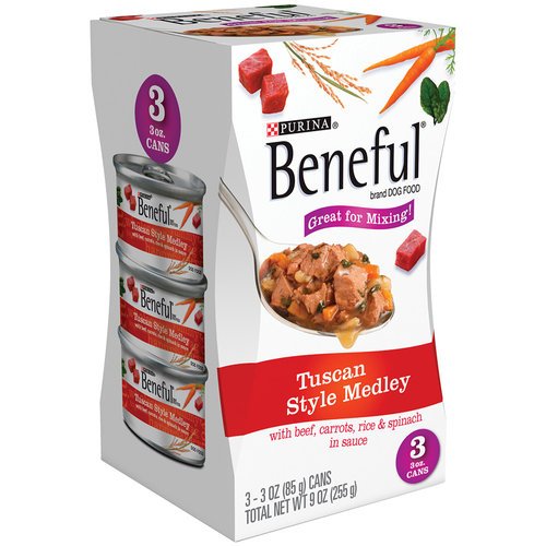 Beneful Tuscan Style Medley Canned Dog Food 9 OZ (Pack of 16)