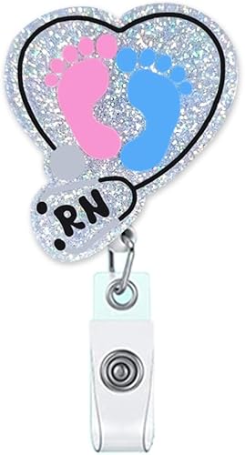 Miniatura 8 de ANDGING Lindo carrete de insignia de gato, clips retráctiles para enfermeras, con texto en inglés "It's Fine, I'm Fine, Everything is Fine",