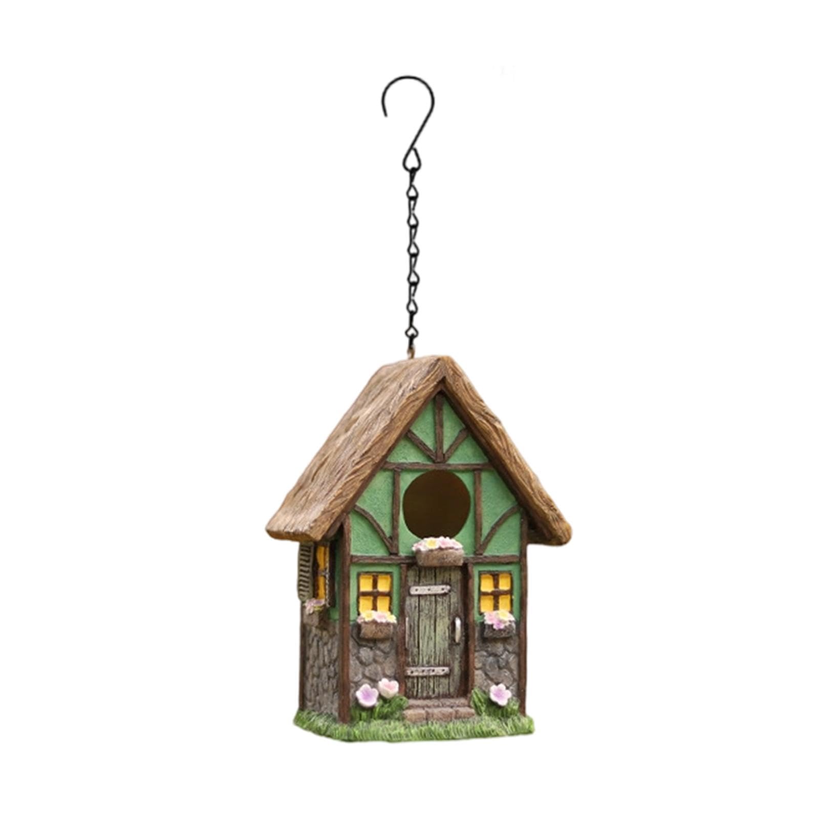 Harilla Nichoir Suspendu d'extérieur, nichoir champêtre pour, Style Cottage, boîte à Oiseaux Originale pour Jardin.