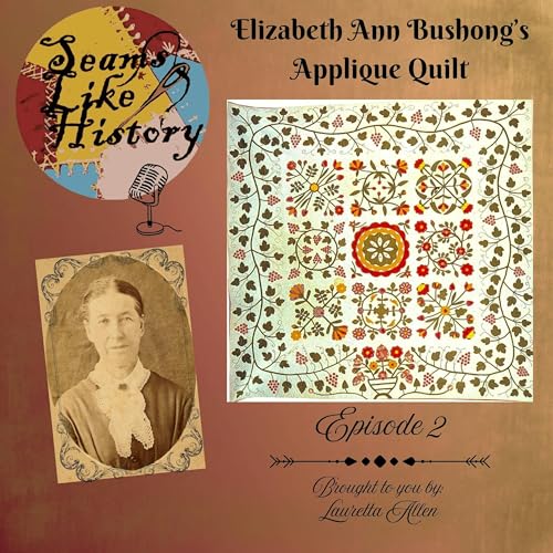 Elizabeth Ann Bushong's Red & Green Applique Quilt