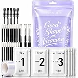 Brow Lamination Kit – 5 PACK DIY Eyebrow Lamination Kit for Salon-Quality Results at Home, Instant Brow Lift for Fuller, Thicker, More Beautiful Brows, Easy to Use for Professionals & Beginners