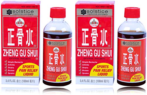 SOLSTICE MEDICINE COMPANY - Zheng Gu Shui External Analgesic Lotion 3.4 Oz (PACK OF TWO)