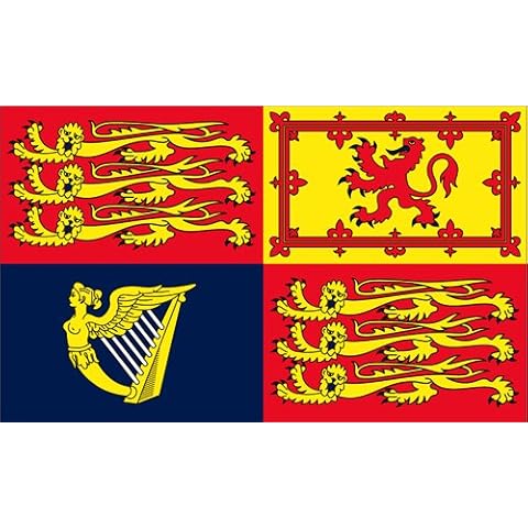 5Ft X 3Ft 5'X3' Flag Uk Royal Standard Cover