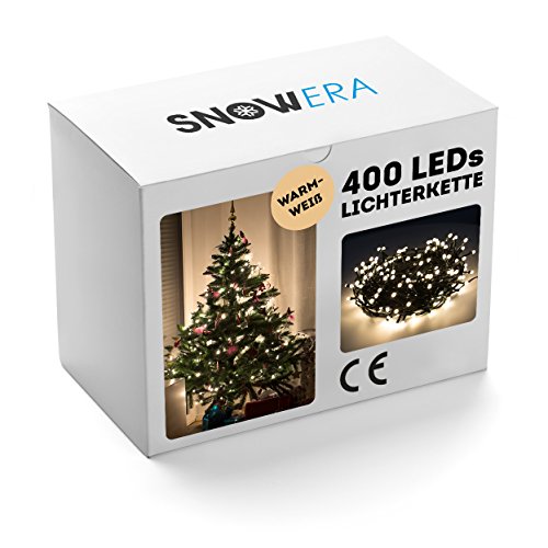 SnowEra Galaxy Cadena de Luces, Negro