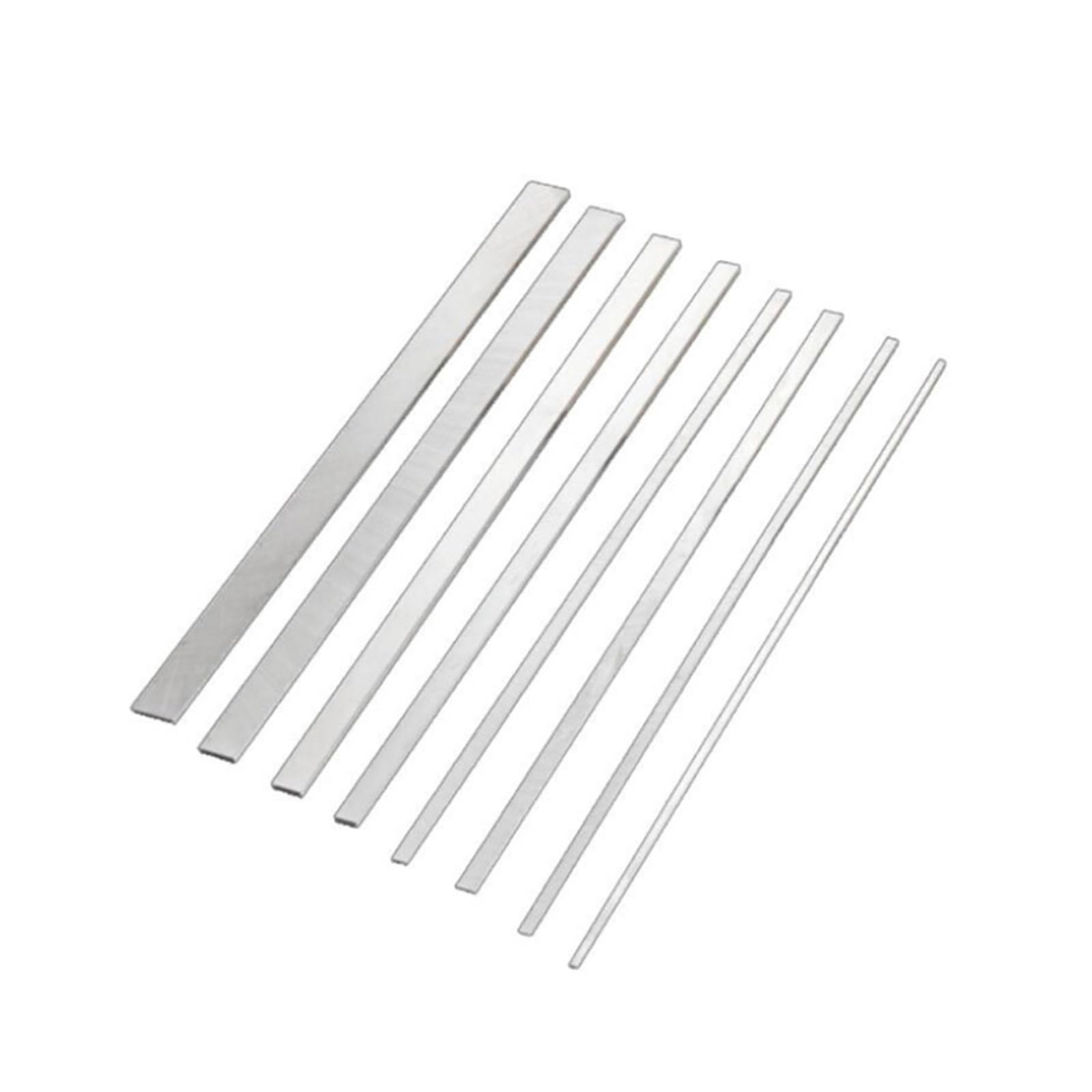 Cuchillo de acero blanco HSS, hoja de acero rápido, grosor 2, 3, 4 mm x 20 – 60 mm, longitud 300 mm, HSS, cuchillos/barras blancas, inserta herramientas de mecanizado de torno CNC(3 x 20 x 300 mm)