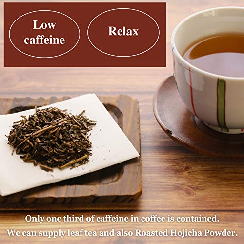 Hojicha Powder Organic Roasted green tea Baking powder latte powder Japan (100g) 【Chaganju】 - Thumbnail 4