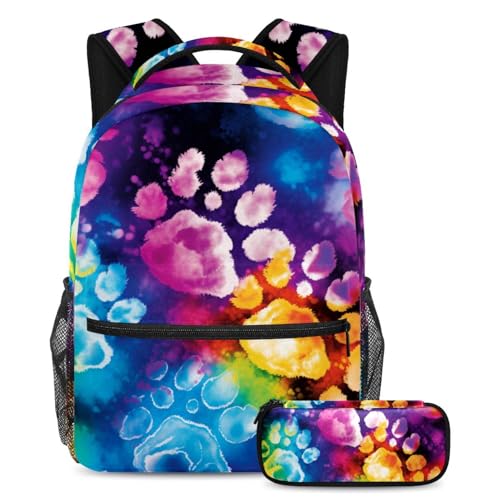 Ensemble cartable 2 pièces Fun Dog Lovers Crew pour ranger toutes les fournitures sans effort