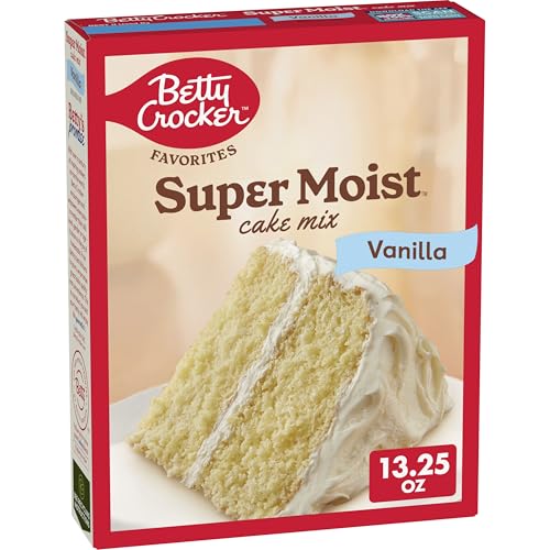 Image of Betty Crocker Favorites Super Moist Vanilla Cake Mix, 13.25 oz