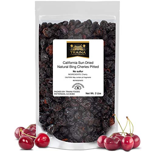 Traina Home Grown California Sun Dried Natural Pitted Cherries - No Added Sugar