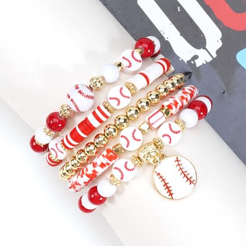 Valentine's Day Bracelets for Women St.Patrick’s Day Bracelets USA Flag Bracelet Rainbow Easter Mardi Gras Heishi Beaded Bracelets2