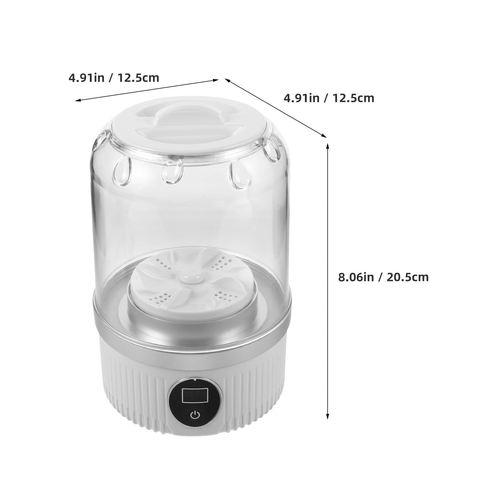 Mini Lavatrice Portatile Ricaricabile 3000mah per Calze e Biancheria