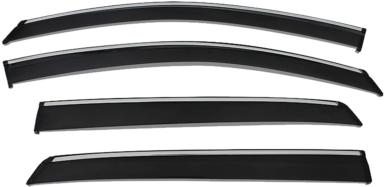 Buy Acrylic Car Wind Deflectors For VW Golf Rline TSI EVO 2017 2018