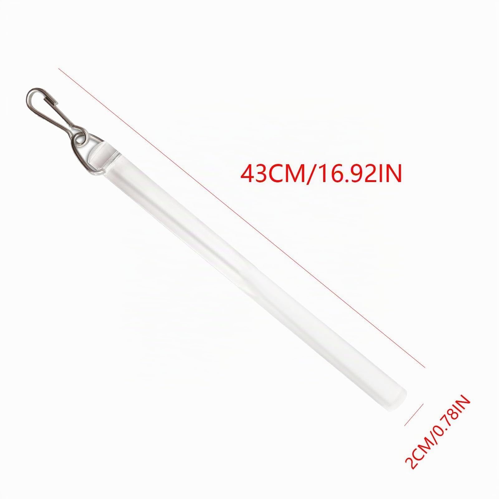 Extractor para cortinas con barra de cortina transparente - Varita de empuje invisible multifuncional para una fácil apertura de la cortina - Cortinas reutilizables
