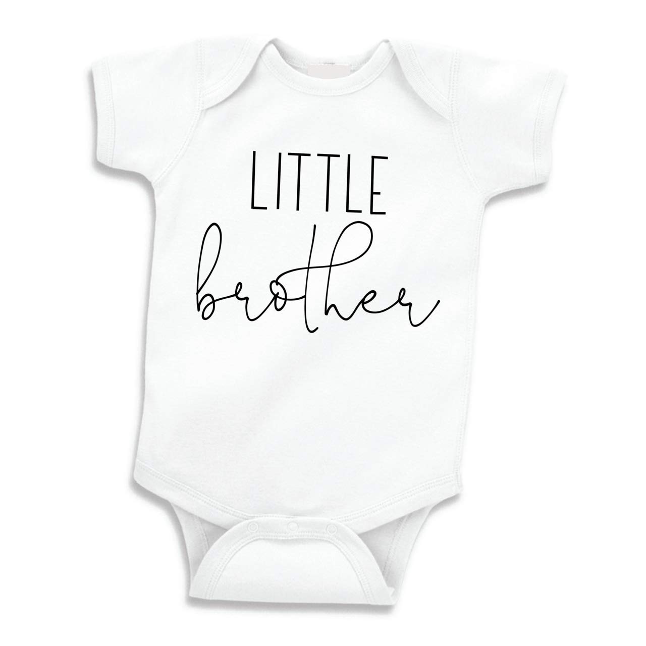Bump and Beyond Designs Little Brother Shirt for Boys Baby Announcement