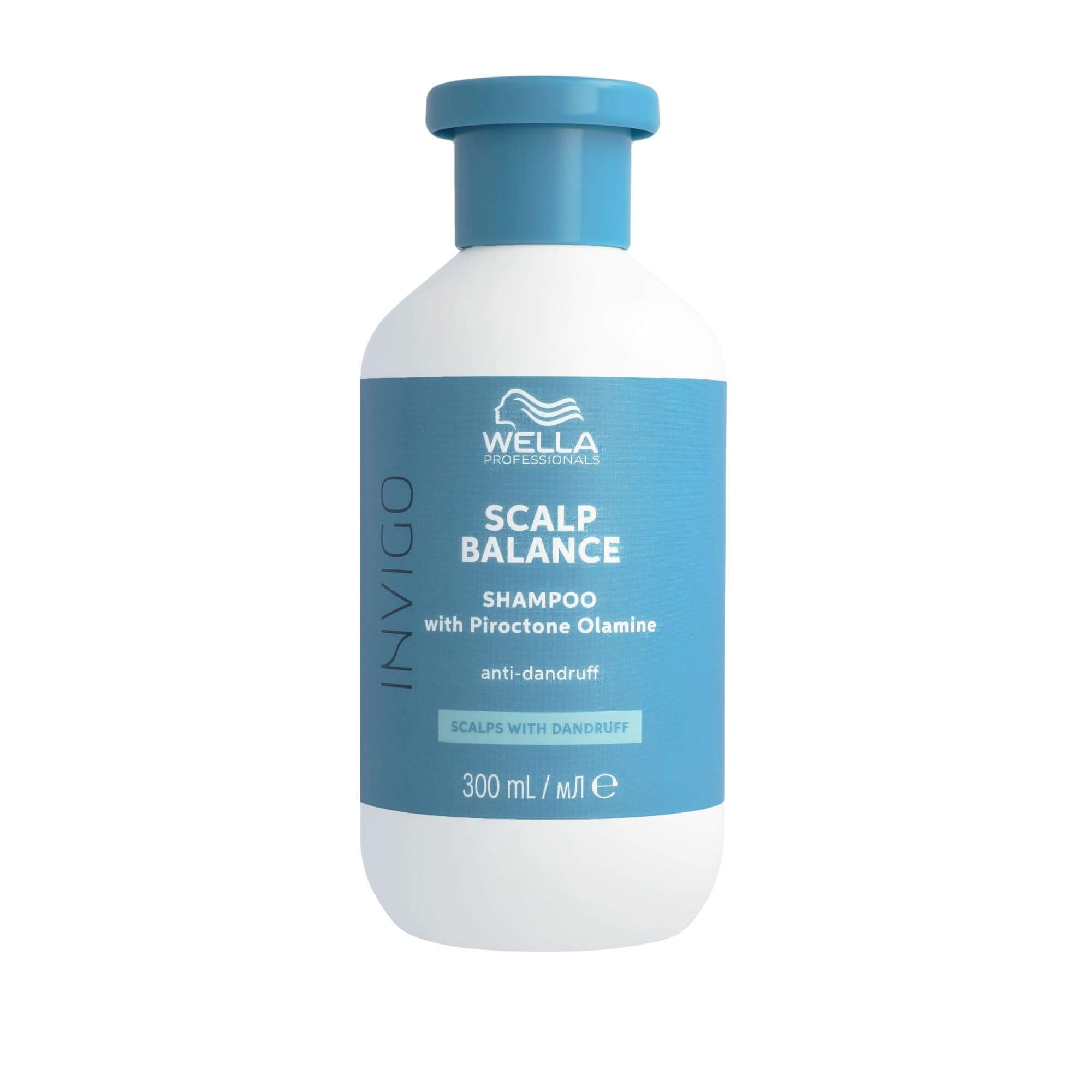 Wella Professionals INVIGO SCALP BALANCE Sensitive – Sanftes Reinigungsshampoo für empfindliche Kopfhaut – Parfümfrei, 300 ml