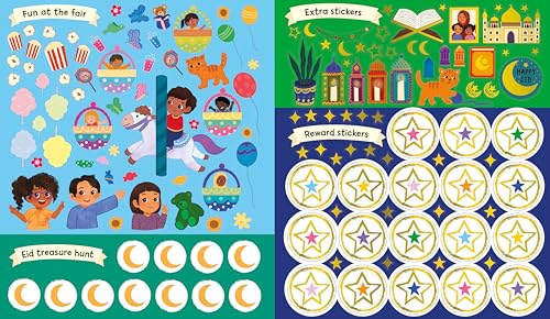 Image of Happy Eid Sticker Activity Book: With over 400 stickers (Campbell Celebration Sticker Activity Books)