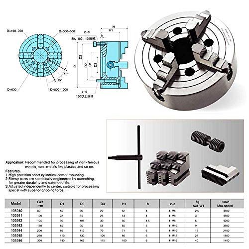 KATSU Mandrino per Tornio Indipendente a 4