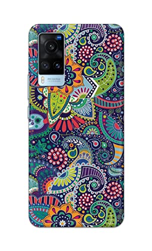 Image of Printed Hard Back Cover Case for Vivo X60 Back Cover (Miraculous Patterns) -1803