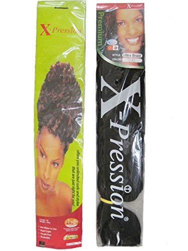 X-pression Ultra Braid Pack of 6 #4