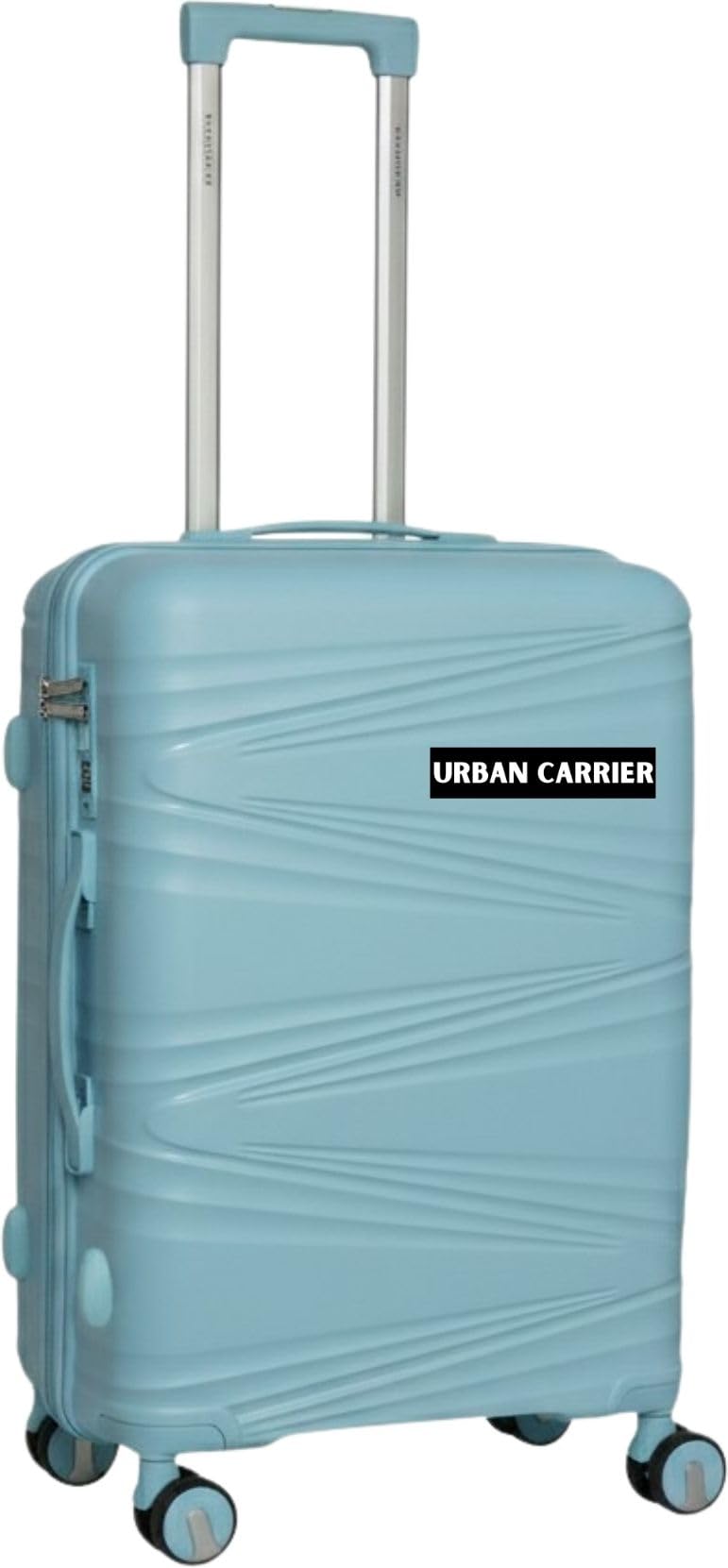 Check-in Suitcase | Polypropylene | 8 Spinner Wheels | 67 L | Aqua | Hard Body | Expandable | Number Lock-image-18