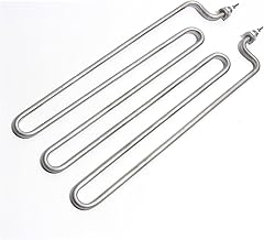 jianfengshop M16 Diâmetro M16 Thread Tubo de Aquecimento Elétrico de Grelha Elétrica Forno Industrial 304 SUS Tubo de Aquecimento Seco 110V/220V/380V 3KW (Tensão: 380V)