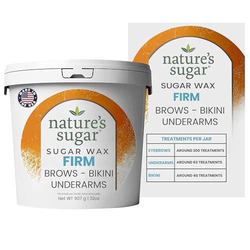 Nature’s Sugar Firm Sugar Wax Hair Removal Paste...