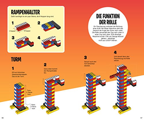 LEGO® Kettenreaktionen: Baue dir 10 bewegliche Maschinen: Neue Tricks für deine Steine - mit über 30 LEGO® Elementen – Bild 5