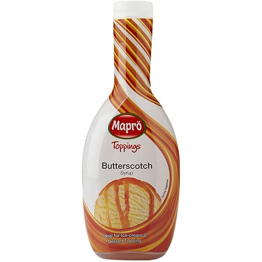 Mapro Butterscotch Topping, 500 Milliliters, Liquid