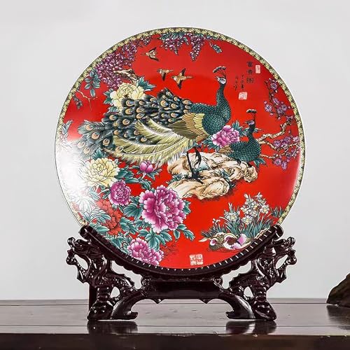 LIYAOLI Decorative Plates for Display - Handmade...