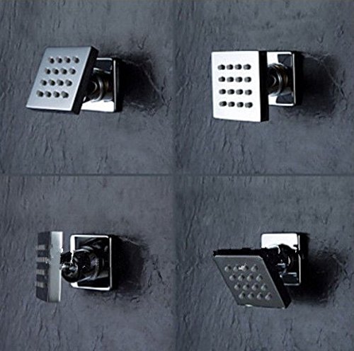 Robinet thermostatique Gowe contre les variations d'eau à 6 jets chrome - 2