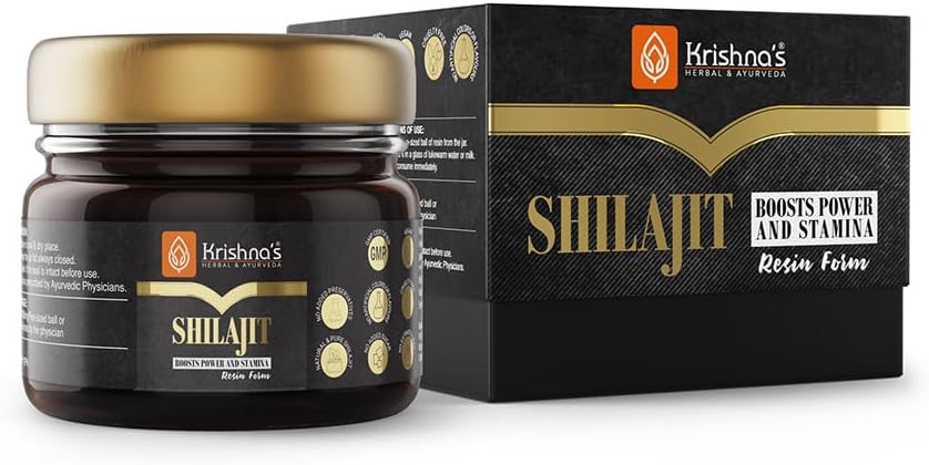 100% Pure Himalayan Shilajit Resin for Boost Performance, Power, Stamina, Endurance, Strength & Overall Wellbeing - 40 gm