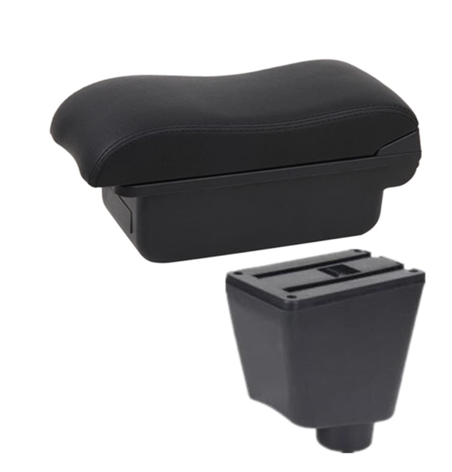 For Renault For Captur For Clio 4 Car Armrest Box Car Accessories Storage Box Holder Ashtray USB 2015-2018(A2 No USB)