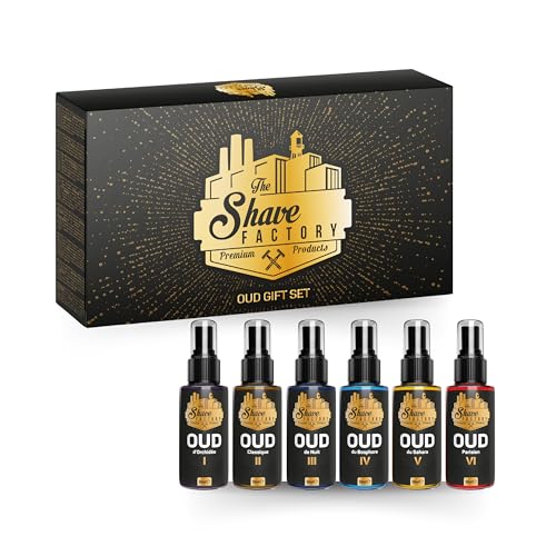 the shave factory After Shave Cologne Series (Oud Set)