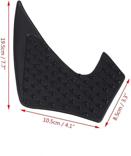 Miniatura 2 de Aramox Almohadilla de tracción de gas para motocicleta, par de almohadillas de tracción de gas antideslizantes para Yamaha MT-07 FZ-07 2014-2016