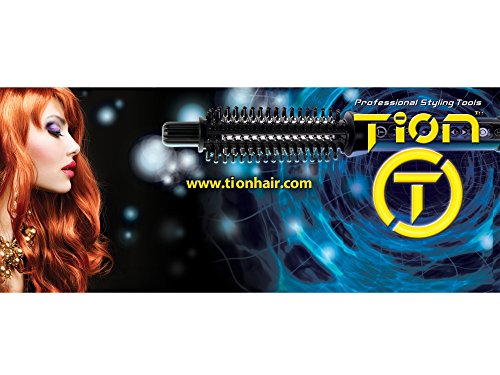 Tion Brush Iron 3/4" Ceramic Ionic Hot Curl Heat Roller Brush Hair Iron | Tion Hair #TOP7