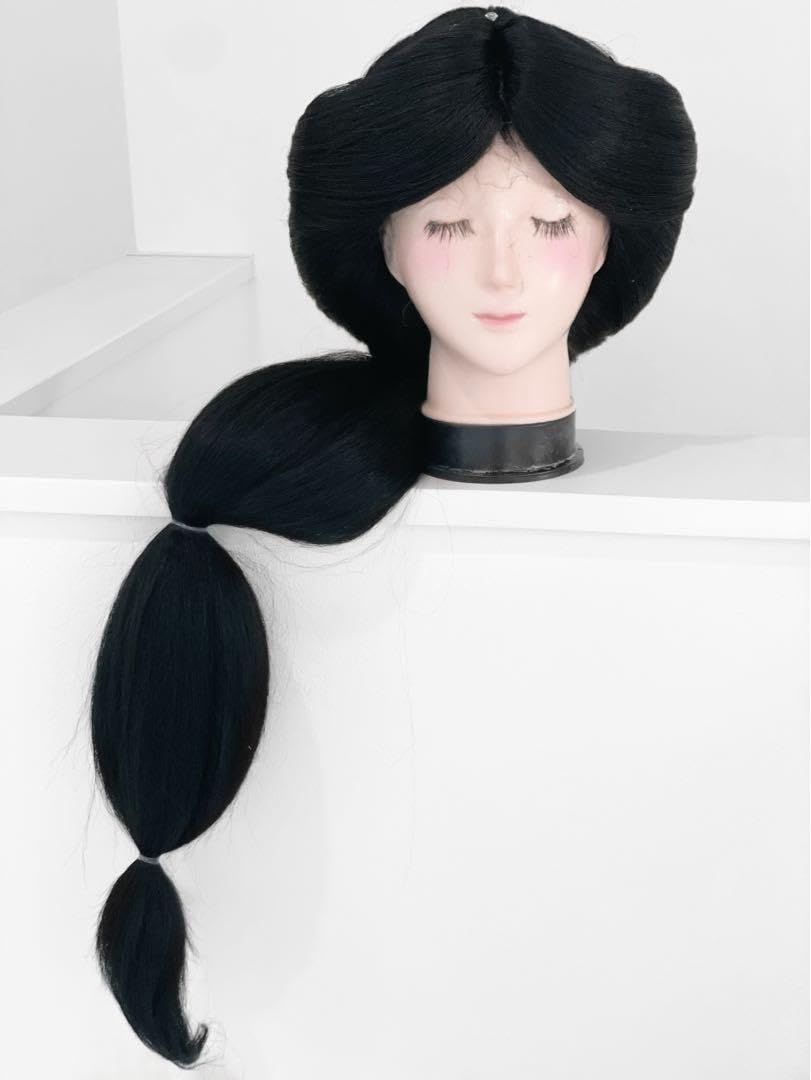 専用　Dハロ仮装　ジャスミンウィッグ　(ハーフアップ) Amazon.co.jp: ☆工場直売☆ オーダー品 Dハロ仮装 ジャスミンウィッグ