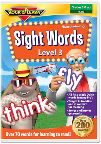 Método Sight Words Level 3 de inglés infantil para educación primaria y bilingüe 2