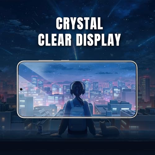 Image of Supershieldz NeoGuard Tempered Glass Screen Protector Guard for Samsung Galaxy S25 Plus and S24 Plus - Case-Friendly, Easy Installation